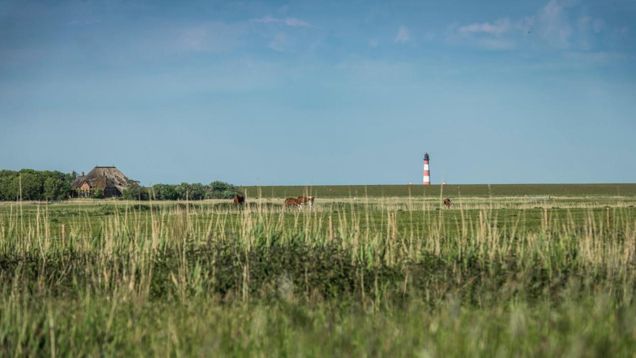 Kirchspielkrug Landhotel & Restaurant Westerhever Exterior foto