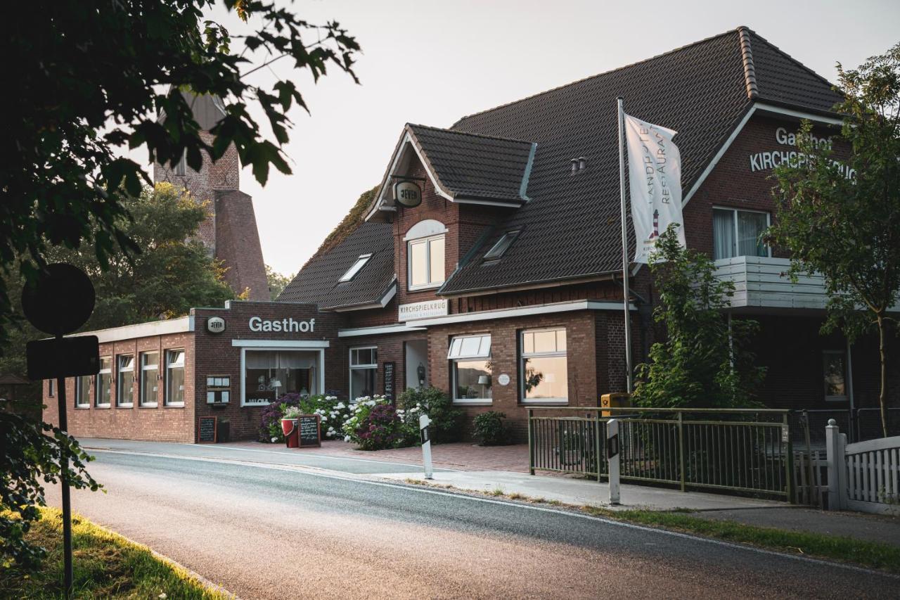 Kirchspielkrug Landhotel & Restaurant Westerhever Exterior foto